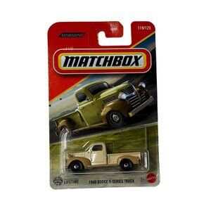 Matchbox 1940 Dodge V-Series Truck Diecast Vintage Pickup New on Card